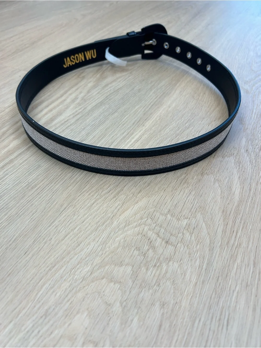 Jason Wu Leather Canvas Belt M